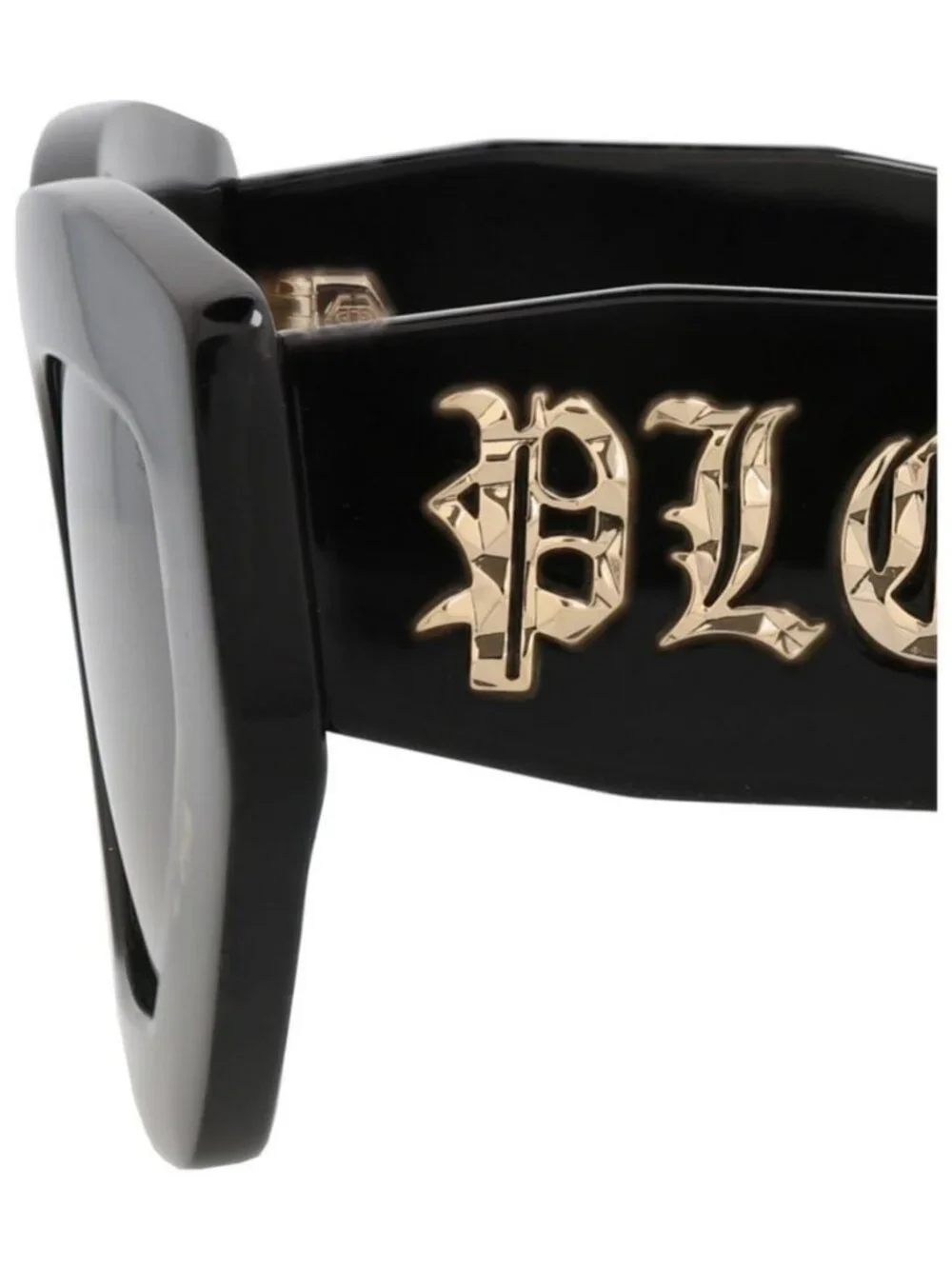 New Philipp Plein Womens Cat Eye Black Black Green Fashion Designer Sunglasses